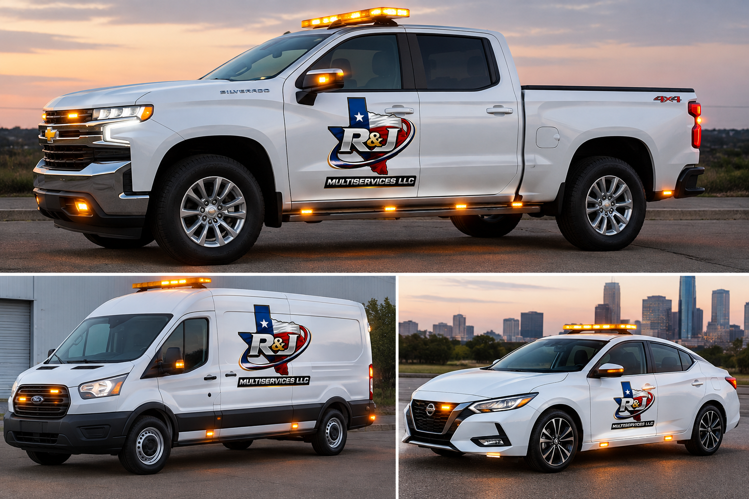 R&J Multiservices roadside assistance vehicle